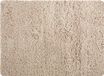 MSV Badkamerkleedje/badmat tapijt - beige - 50 x 70 cm - Microfibre - langharig