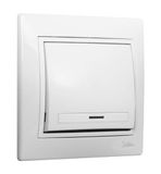 Elektrische Legrand Elektrische mechanismen - Serie Europa - ERP02U Schakelschakelaar WIT SERIE EUROPA
