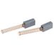 vhbw 2 x charbons 13,97 × 7,87 × 4,85 mm remplacement pour Bosch | Pour scie sauteuse, ponceuse excentrique + ressort