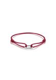 THOMAS SABO Connect Textile Bracelet 925 Sterling Silver