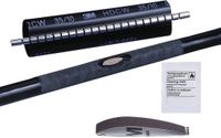 3M HDCW 80/25-250 Reparatiemanchet Zwart Kunststof 1 stuk(s)
