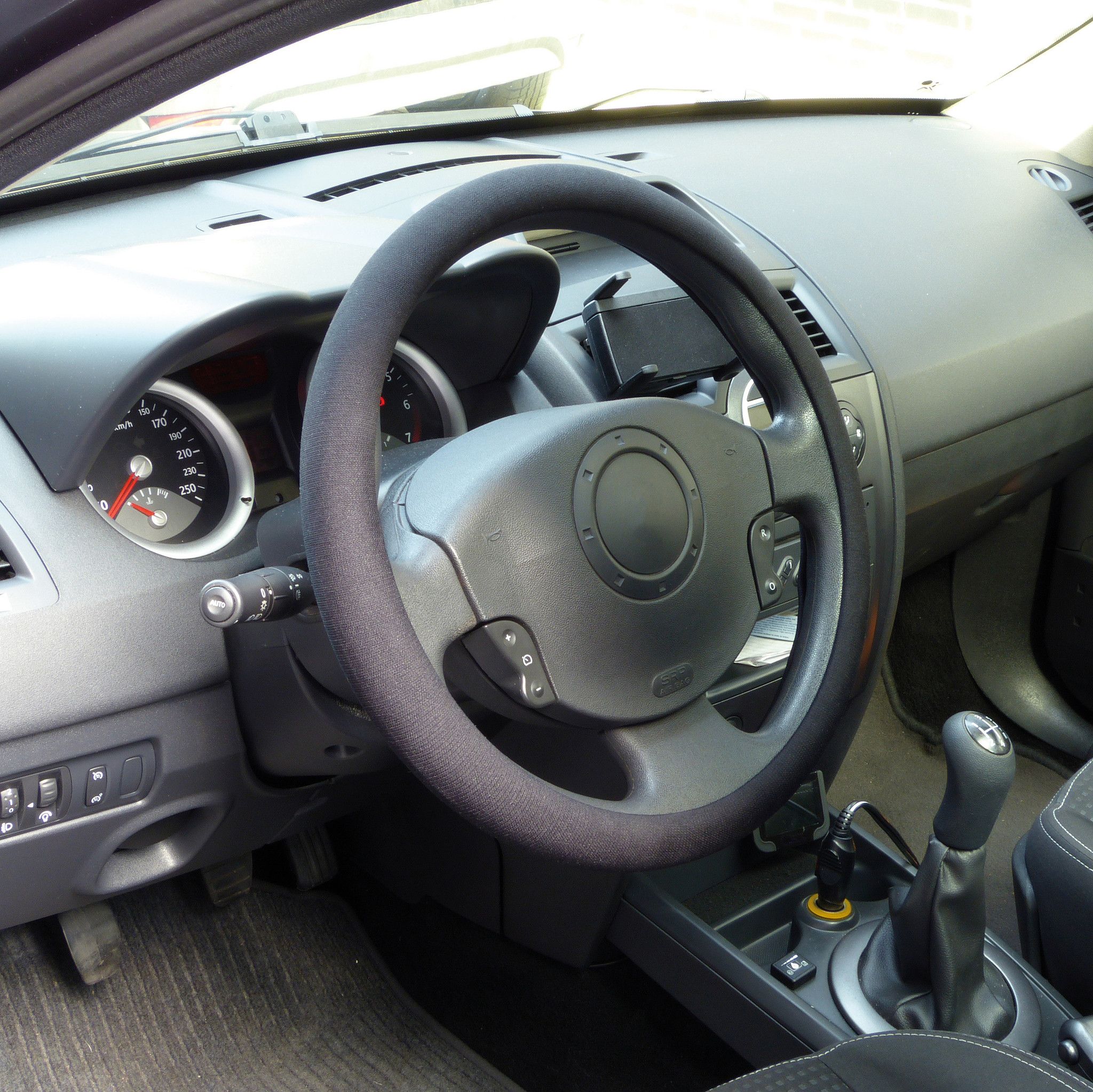 Carpoint Stuurhoes Auto 37-43 cm - zwart