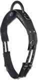 Waldhausen Rosé Shine Halstertouw Met Paniekhaak - Zwart - Gel - Paard - 30 cm