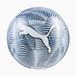 Puma Final Graphic voetbal - Maat 5 - Icy Blue-Persian Blue-Puma White