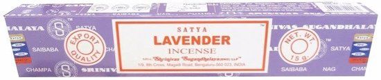 Nag Champa wierook Lavendel 15 gram