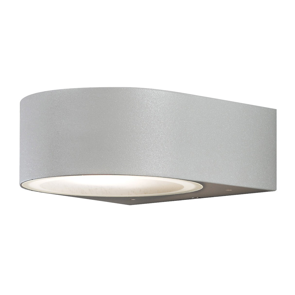 KONSTSMIDE Teramo - Wandlamp schijf flush - 230V - E27 - grijs