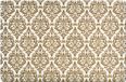 Zeller tafel placemats met barok print - goud - 10x stuks - 43,5 x 28,5 cm - Vintage onderleggers