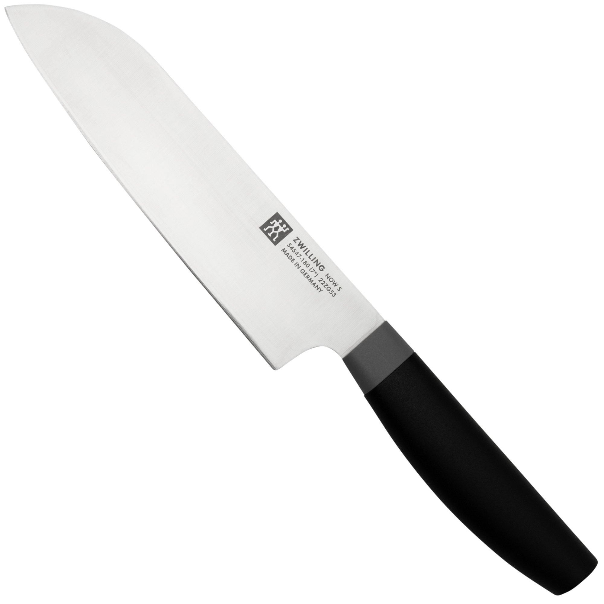 Zwilling Now Santoku - 18 cm - Zwart