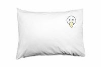 Bona Basics Decoratieve kussenhoes Wit 50x35 cm