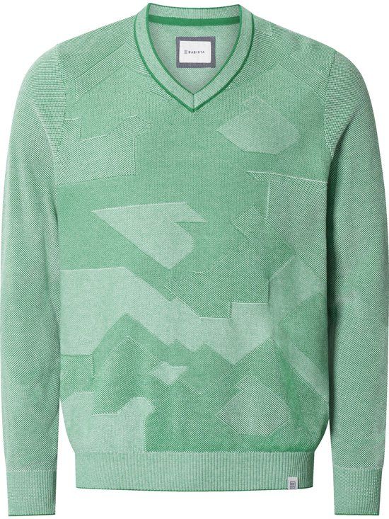 Babista heren Trui - 68/70 - groen - Plus Size