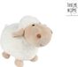 Take Me Home pluche schaap knuffel 27cm wit speelgoed.