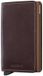 Secrid Slimwallet Original Portefeuille en cuir Marron Unisexe