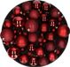 Cosy&Trendy Billiet - Vanlaere Kerstversiering set kerstballen donkerrood 6 - 8 - 10 cm pakket - 50x stuks - mat/glans/glitter mix