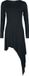 KIHILIST by KILLSTAR KILLSTAR Crescent Doom Dames Mini-jurk - Zwart - M