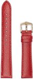 Hirsch Hirsh Horlogeband Rainbow Rood - Leer - 14mm