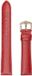 Hirsch Hirsh Horlogeband Rainbow Rood - Leer - 14mm