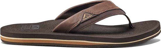 Reef Cushion Dawn Heren Teenslippers Bruin Maat 39