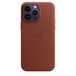 Apple iPhone 14 Pro Max Umber Leather Cover Case