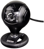 Hama Spy Protect Webcam - 1.3MP, 1280 x 1024, USB 2.0, Black