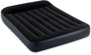 Viking Choice INTEX luchtbed blauw - 2-persoons opblaas bed - 191x137x25 cm- met ingebouwde pomp