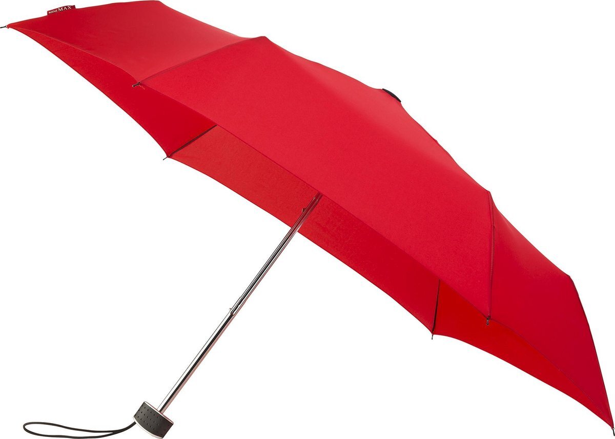 Falcone miniMAX Platte Paraplu - Ø 90 cm - Rood