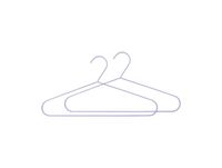 Mette Ditmer Cintre Hang-it, Lot de 2 Lilas