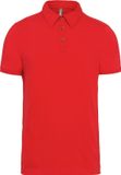 Kariban Herenpolo Korte Mouwen Jersey K262 - Rood - XXL