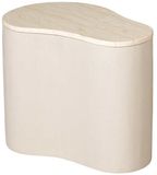 Merkloos Starfurn Salontafel Lovi Beige Marmer Hout 33x50x42 cm