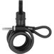 AXA Newton PI 180/10 Insteekkabel – 180 cm – 10 mm – Matzwart