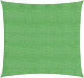 vidaXL Zonnezeil 160 g/m² 2x2 m HDPE Lichtgroen
