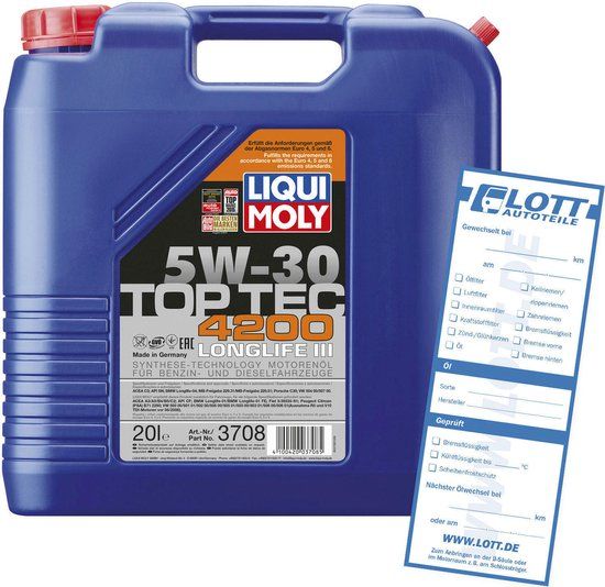 Liqui MolyMAXUS 5W-30 20L TOP TEC 4200