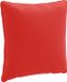 vidaXL - Coussin - PUTTEN - 100% Polyester - Rouge - 40 x 40 x 15 cm