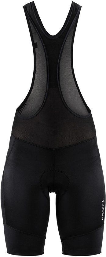 Craft Essence Bib Shorts W Fietsbroek Vrouwen - Zwart/Zilver - Maat L