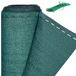 Merkloos Relaxdays Zichtbreeknet - 1,2 x 10 m - HDPE - Weerbestendig - Groen