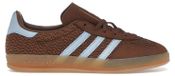 adidas Gazelle Indoor, tweedehands, bruin, "Clear Sky" kleur, met rubberen zool (dames) - EU 41 1/3