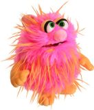 Living Puppets Daddel monster to go marionnette 22cm rose Peluche