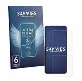 Savvies Screenprotector voor Samsung Galaxy Z Flip 8 - Folie Beschermfolie transparant 6 Stuks