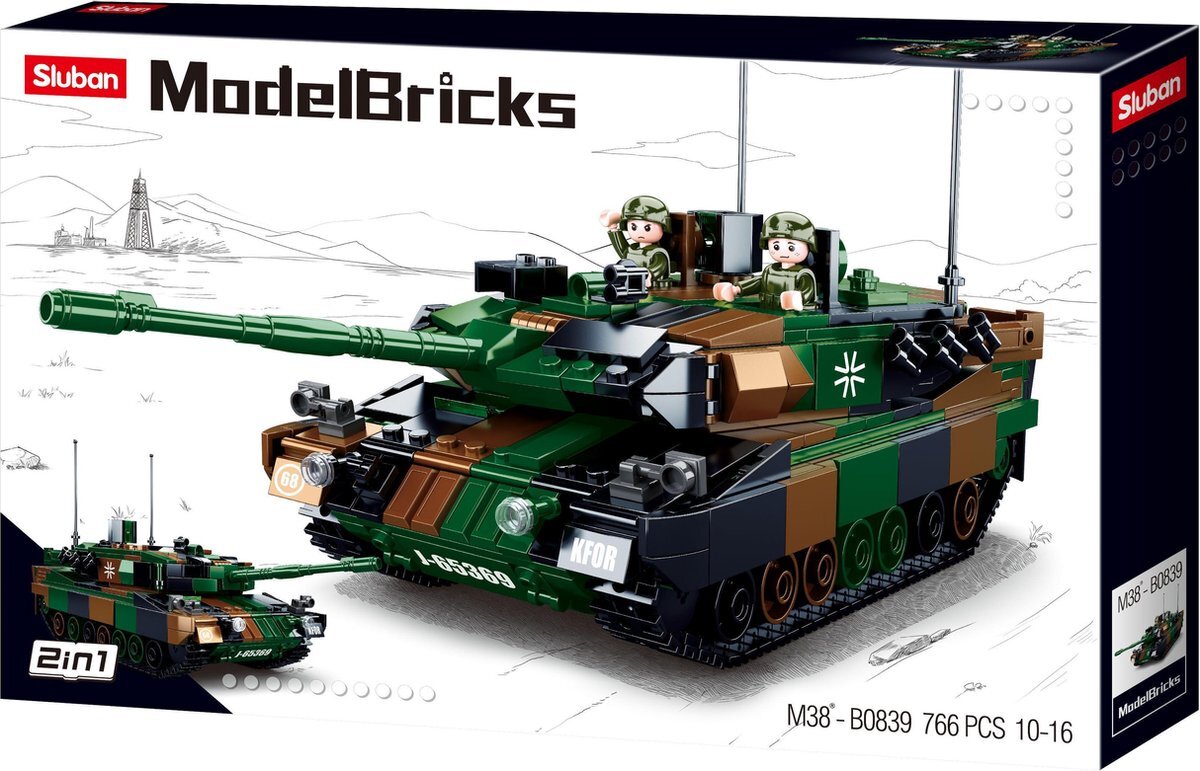 Sluban M38-B0839 - Main Battle Tank Europe