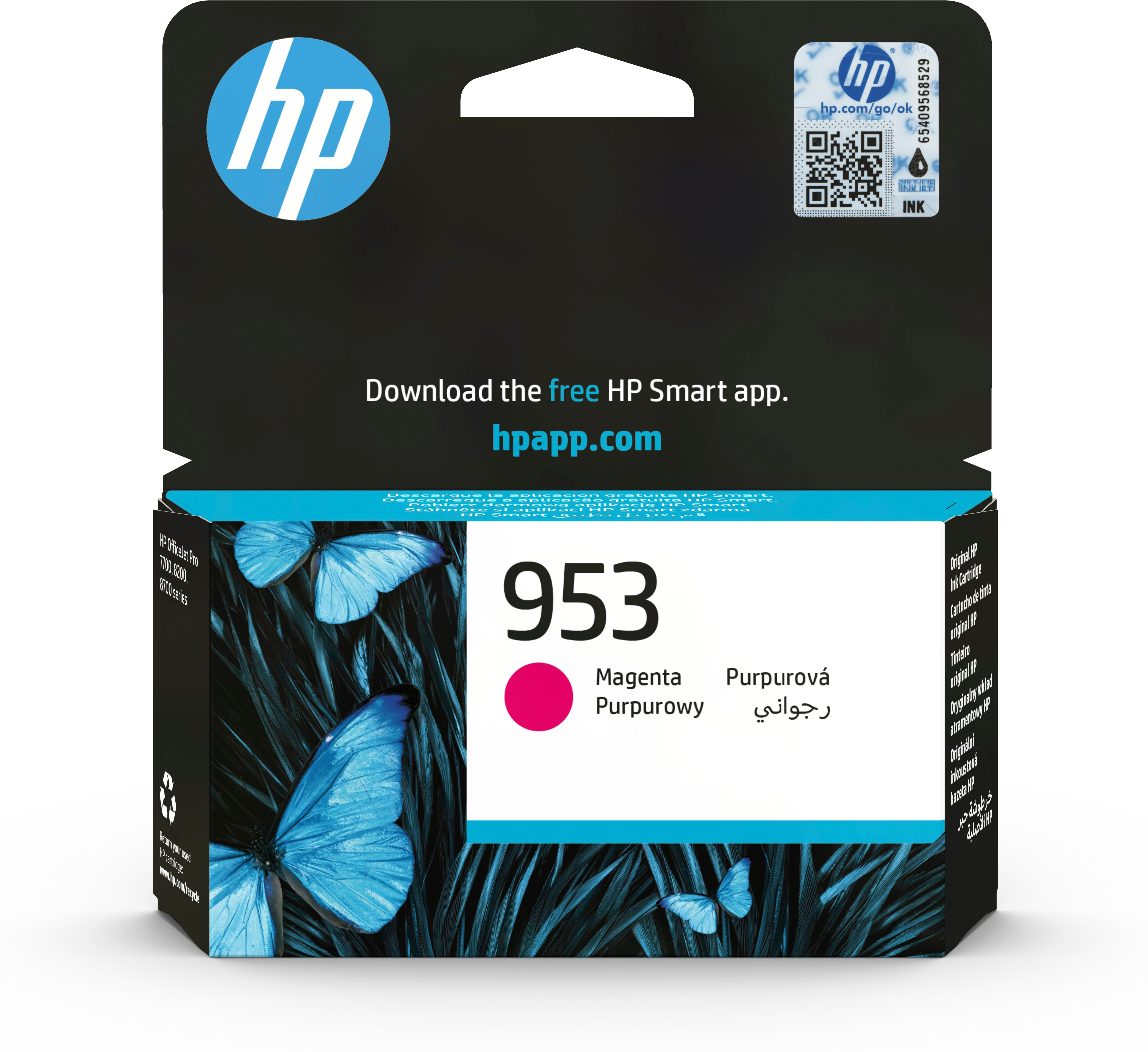 HP   953 originele magenta inktcartridge