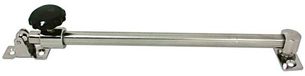 Marine Town Support de trappe télescopique en acier inoxydable argent 300-430 mm