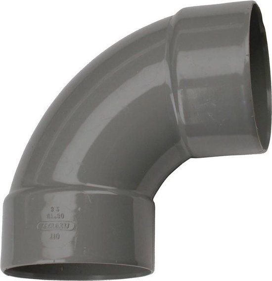 Wavin PVC lijm bocht 45° 40mm mof/mof
