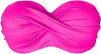 SugarShape Multiway-Bikini-Top MONACO, Trägerloser Bikini, Neckholder-Bikini, pink, Effen, Mouwloos, Zonder sluiting, Gewatteerde cups, Handwas, 70D