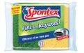 SPONTEX - Spons Geen Krassen! - 2 krasvrije groene sponzen
