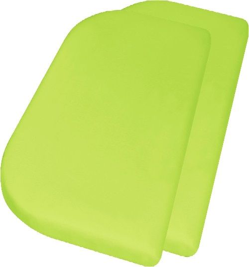 Playshoes Hoeslaken Junior 81 x 42 + 10 cm Katoen Groen 2 Stuks