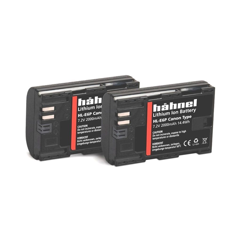 Hähnel Hahnel HL-E6P Ultra - Canon LP-E6P Twin Pack