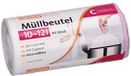 DEISS FOR YOU vuilniszakken 10-12 liter met roze trekband van HDPE - 3 rollen à 40 stuks