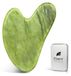 Merkloos Gua sha steen - 100% natuurlijke jade - Met de hand gepolijst