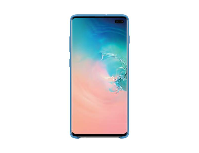 Samsung EF-PG975 Blue Silicone Case for Galaxy S10+