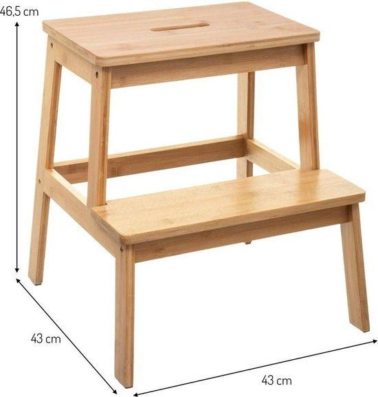 Eazy Living Bamboe Opstapje Bob - Multi