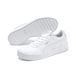 PUMA Carina Leather - Wit - Sportschoenen - Maat 37.5